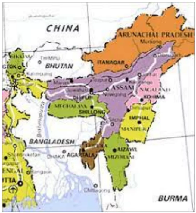 Manipur and Tropic of Cancer