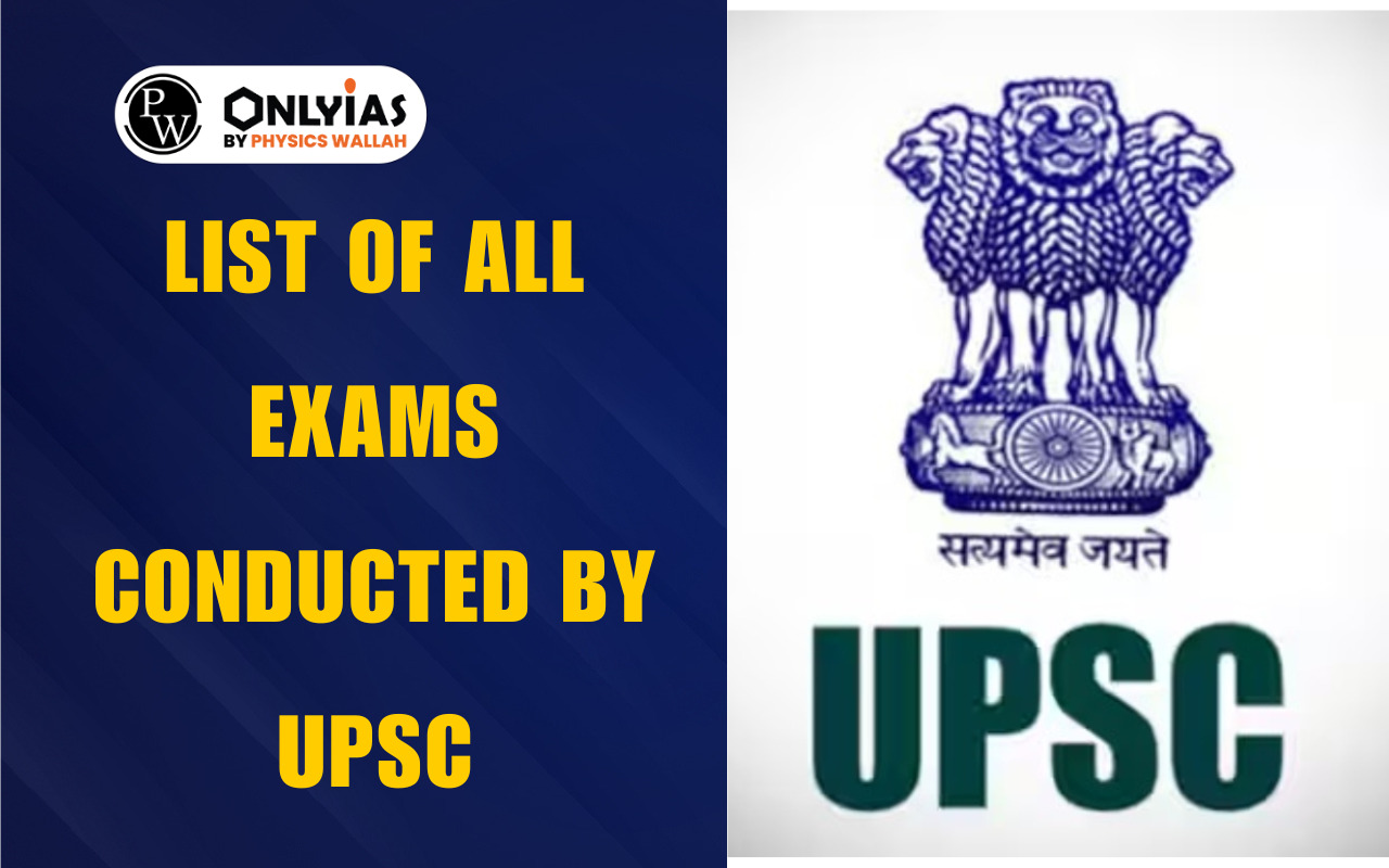 List of all Exams Conducted by UPSC 2025, After 12th and Graduation