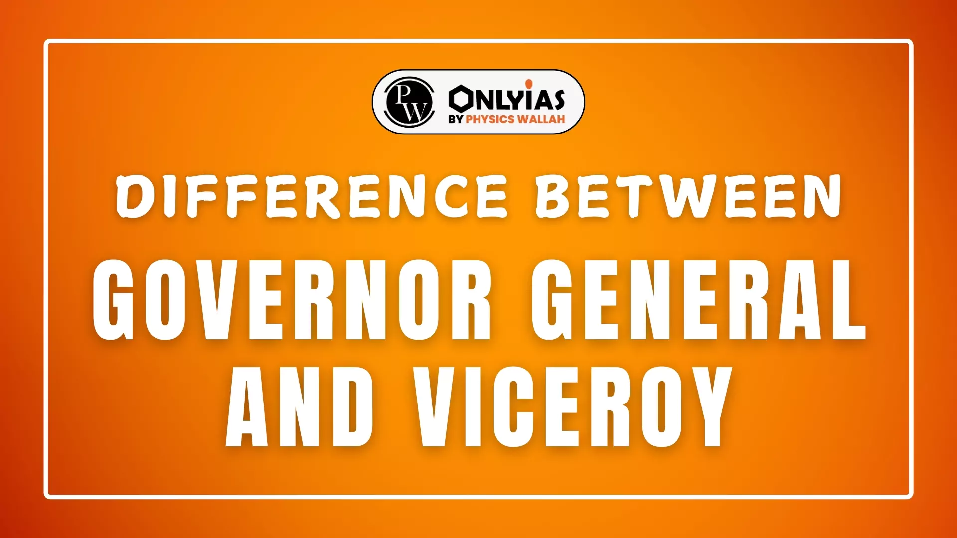 difference between governor general and secretary of state