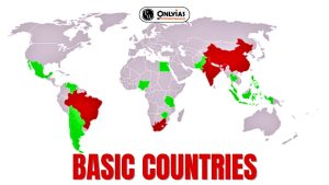 basic Countries map