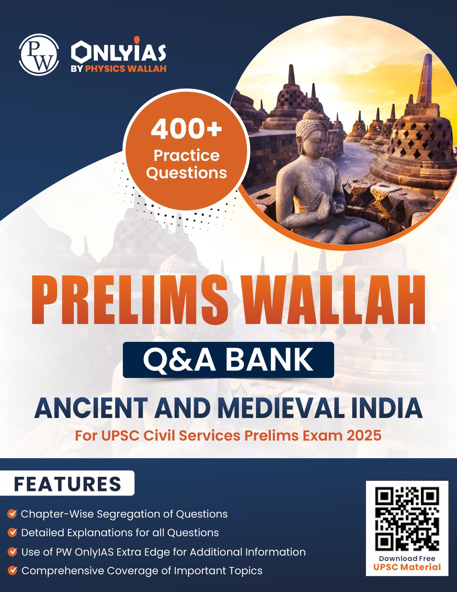 Ancient & Medieval India: Prelims Wallah Q&A Bank