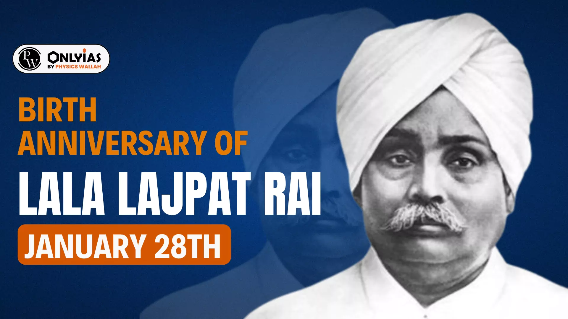 Birth Anniversary Of Lala Lajpat Rai 2025, Lala Lajpat Rai Jayanti 2025