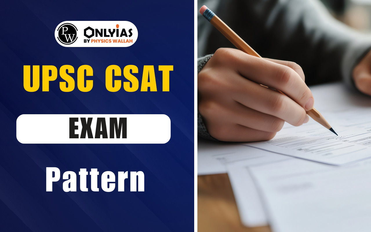UPSC CSAT Exam Pattern 2026: Qualifying Marks, Weightage, Negative Marking