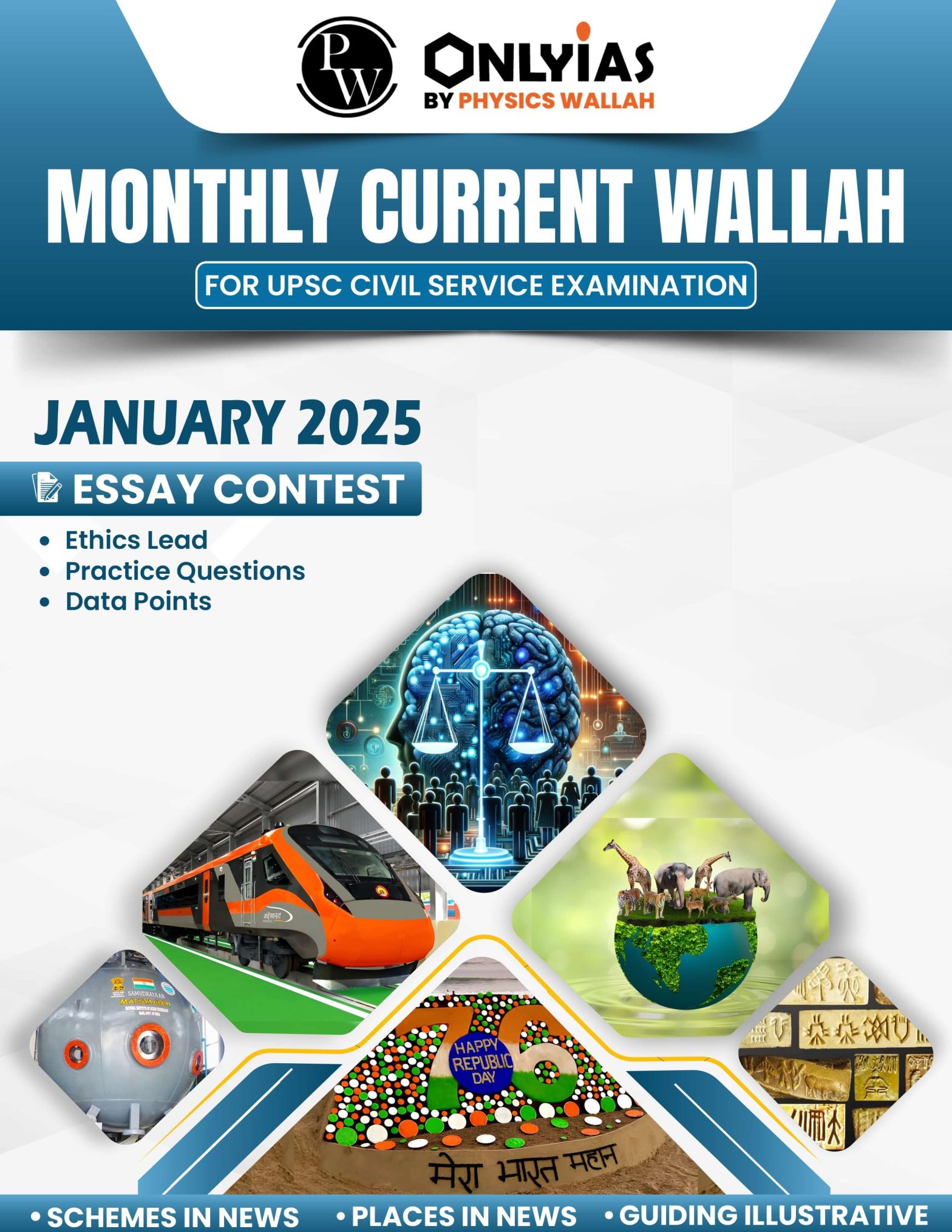 January 2025: Monthly Current Wallah Magazine