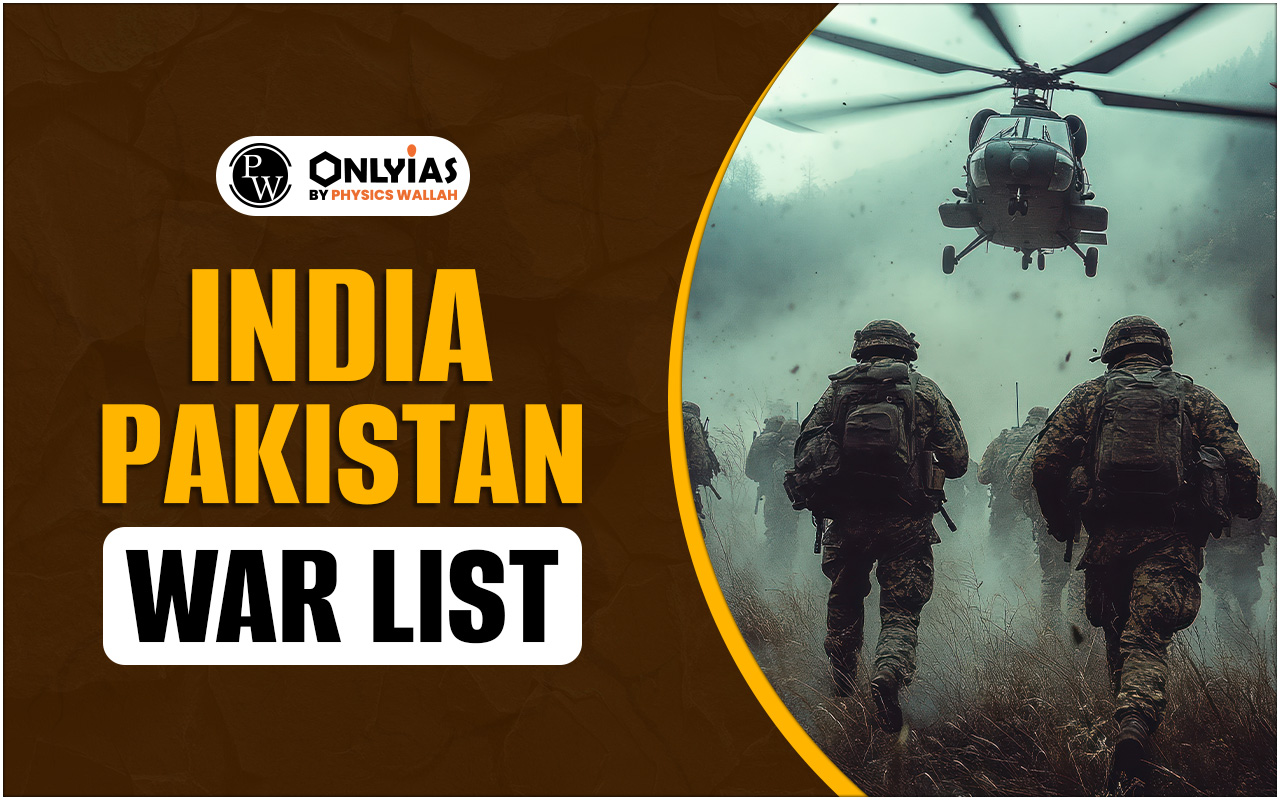 India-Pakistan War List & Their Results, History of Indo-Pak Wars, Kargil War