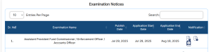 UPSC EPFO Notification 2025