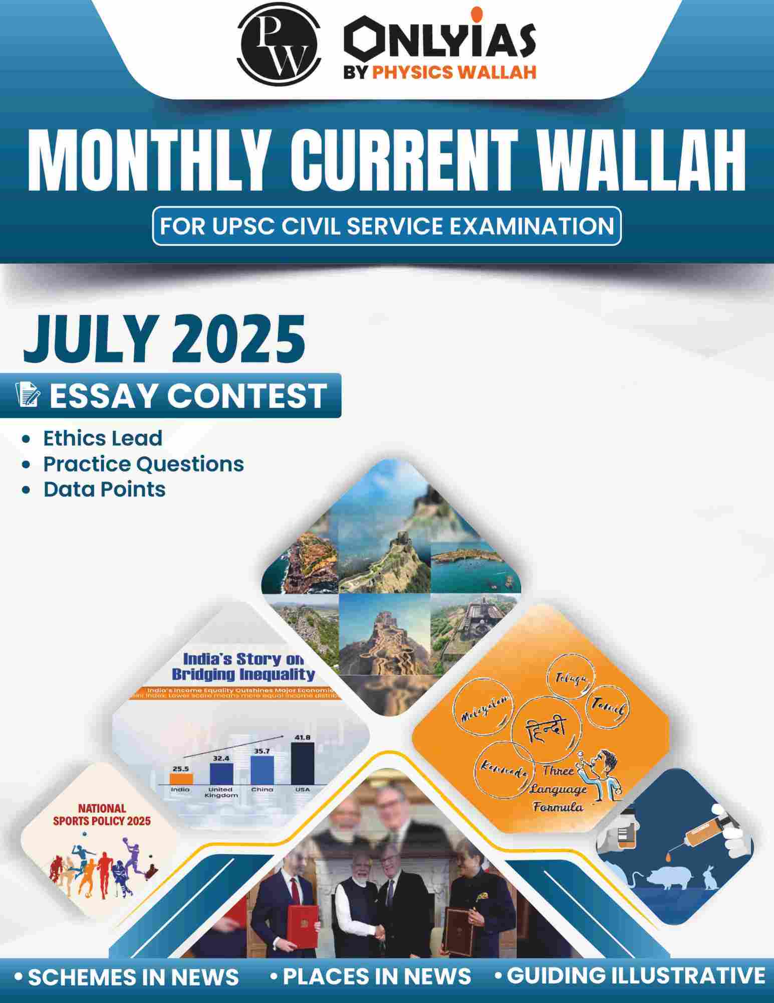 July 2025: Monthly Current Wallah Magazine