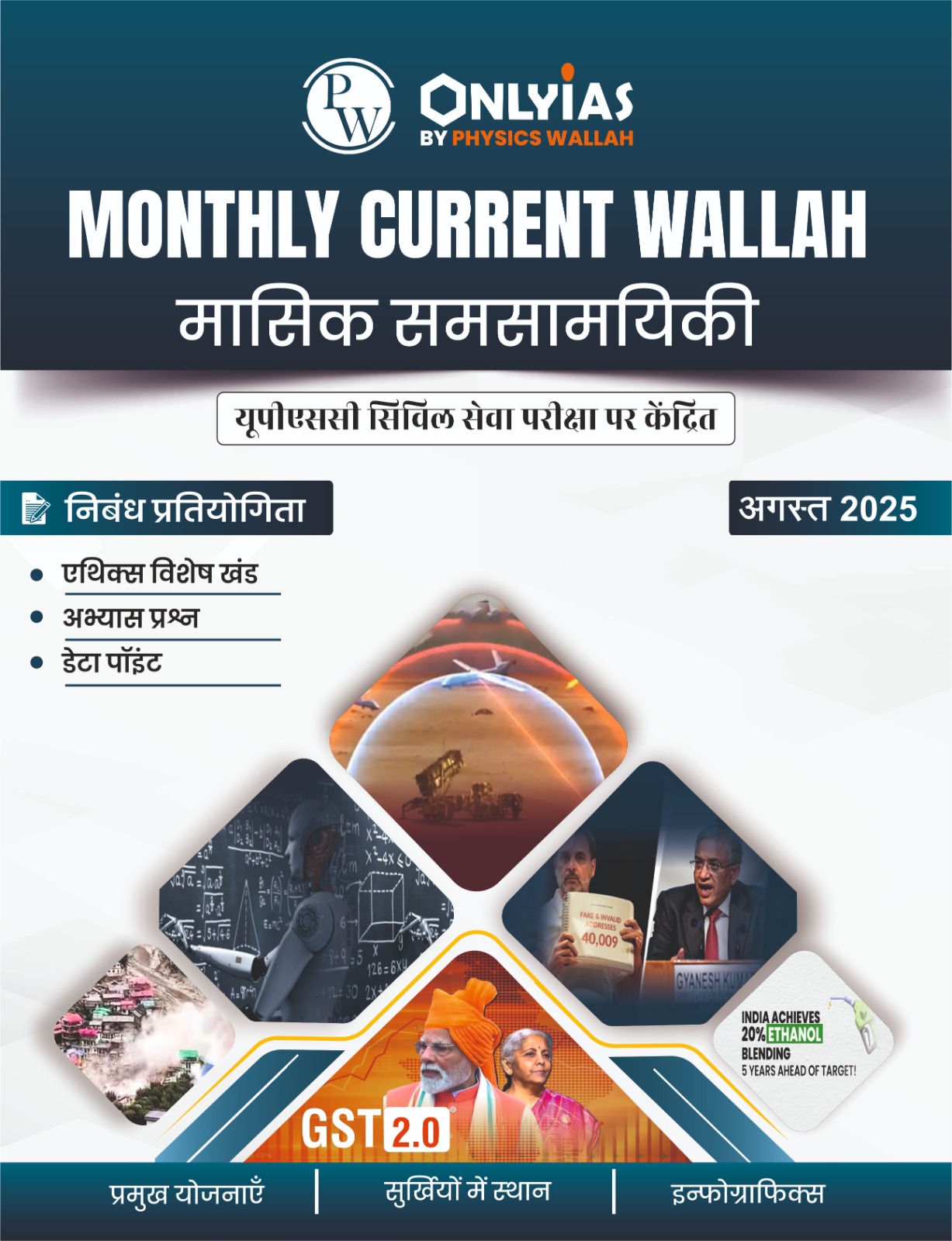 अगस्त 2025: मंथली करेंट वाला मासिक समसामयिकी