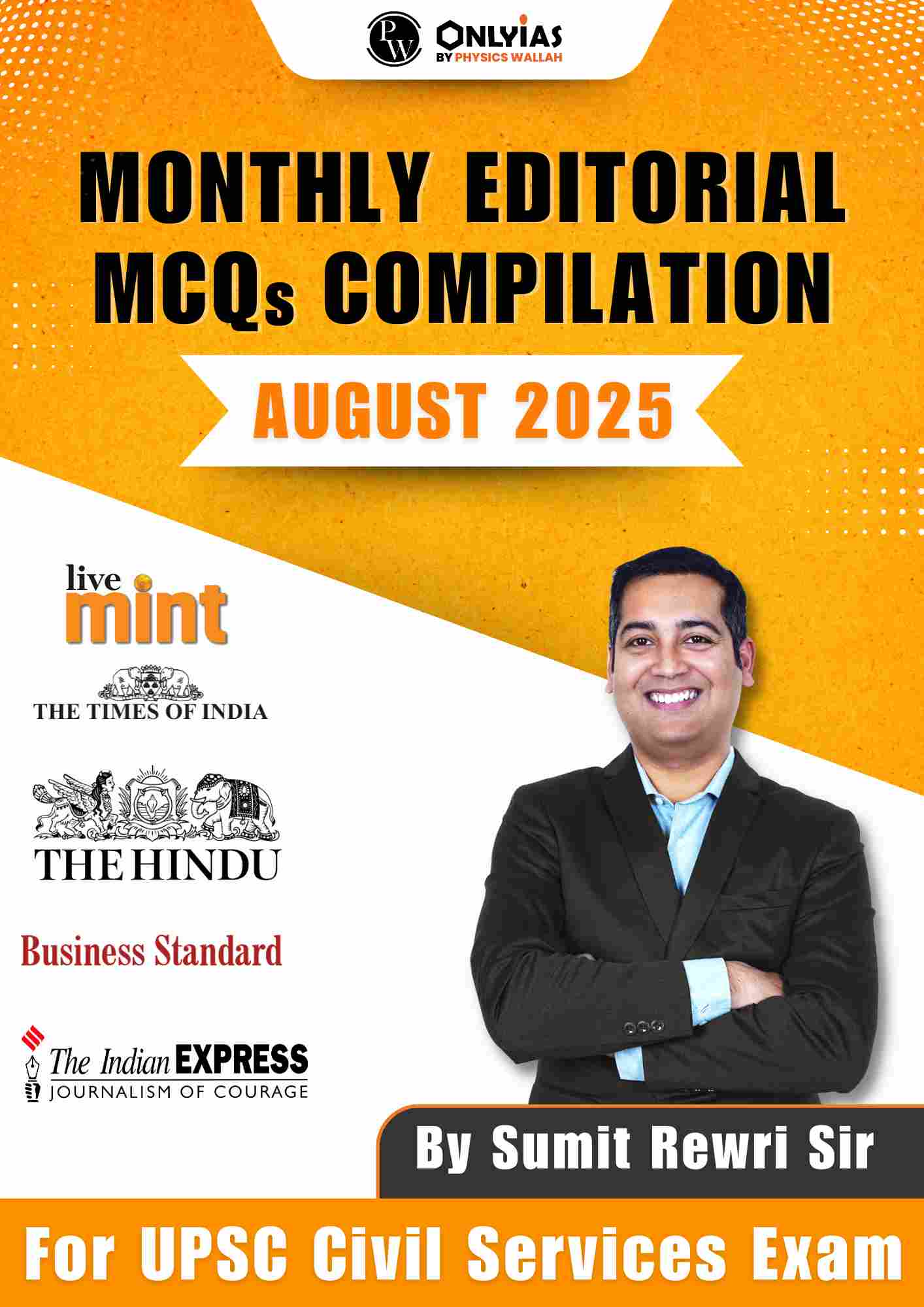 August 2025: Monthly Editorial MCQs Compilation