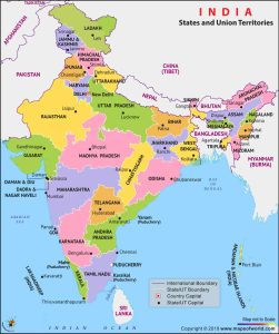 india map