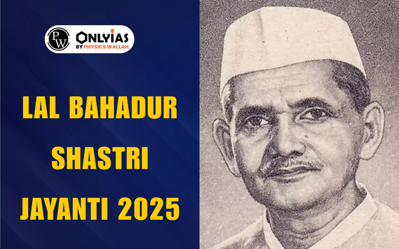 Lal Bahadur Shastri Jayanti 2025, 121st Birth Anniversary