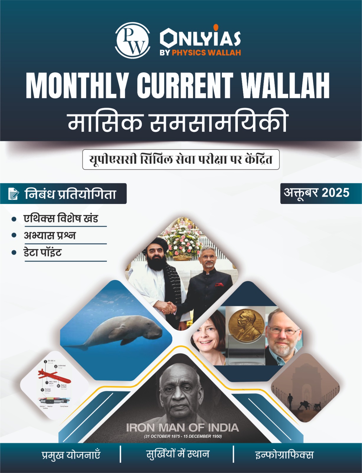 अक्टूबर 2025: मंथली करेंट वाला मासिक समसामयिकी