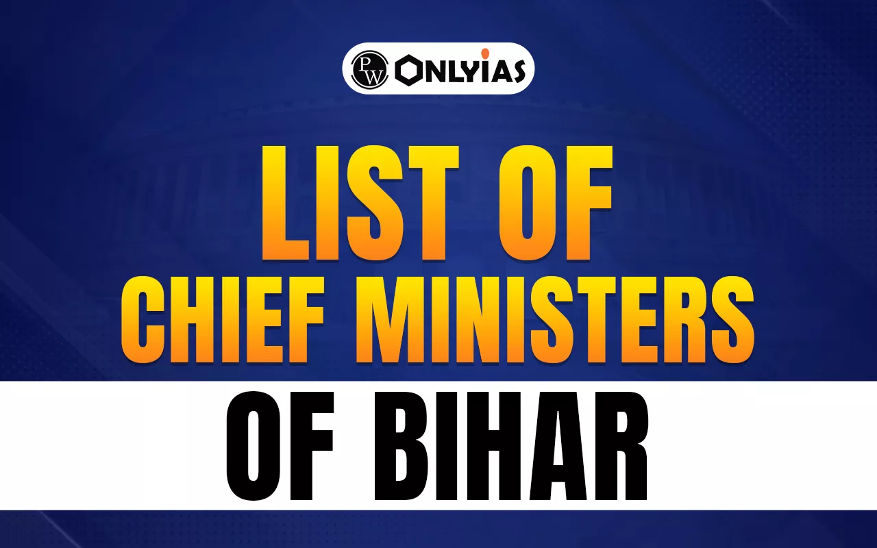 List of Chief Ministers of Bihar from 1947 to 2025, List, Political Party, Tenure
