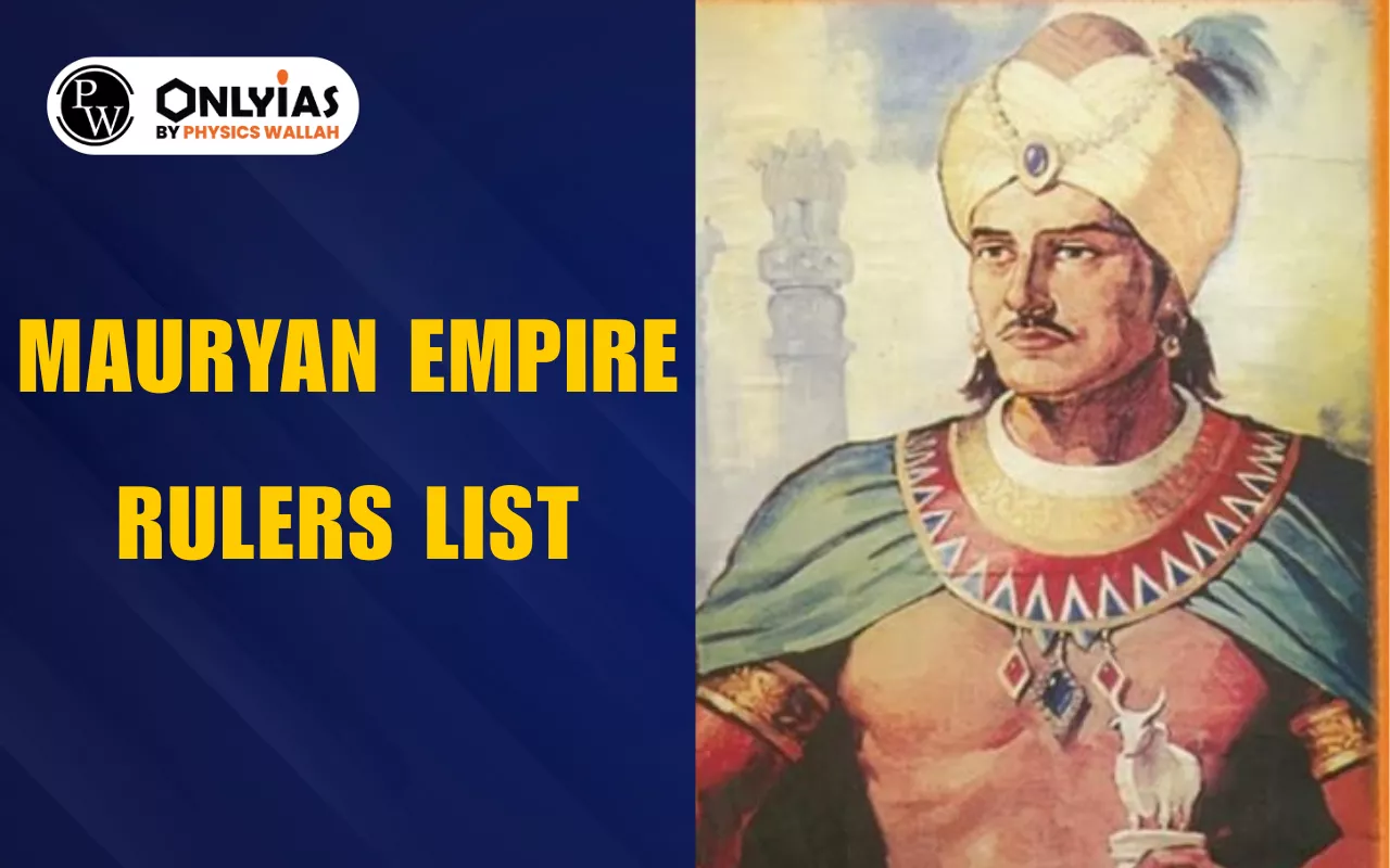 Mauryan Empire Rulers List (322–185 BCE): Founder, History, Administration, Religion