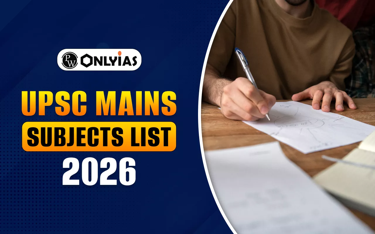 UPSC Mains Subjects List 2026: Compulsory and Optional Papers