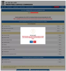 UPSC Apply Online 2026