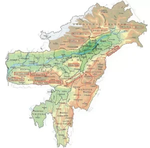 mountain ranges in India 