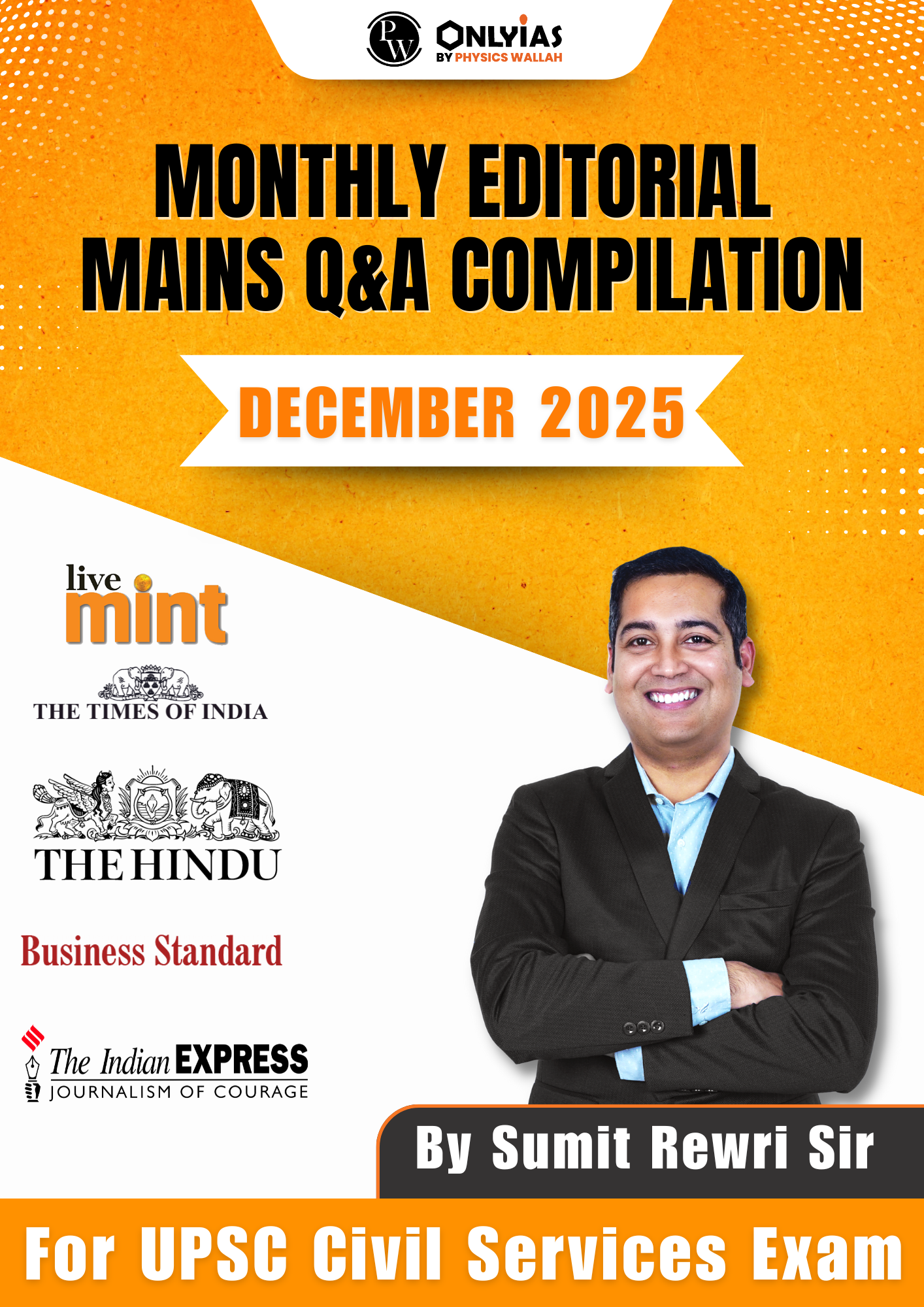 December 2025: Monthly Editorial Mains Compilation