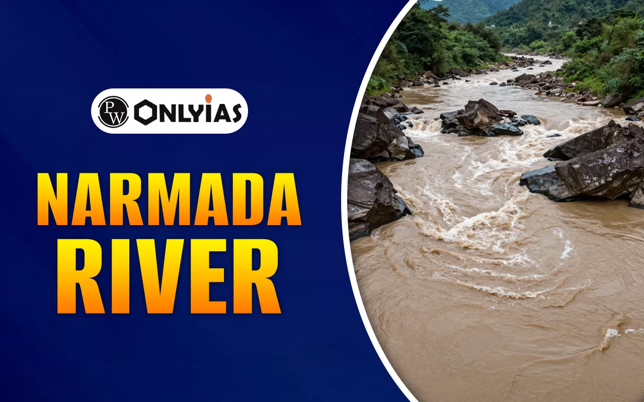 Narmada River: Map, Origin, Length, Basin, Tributaries, Dams