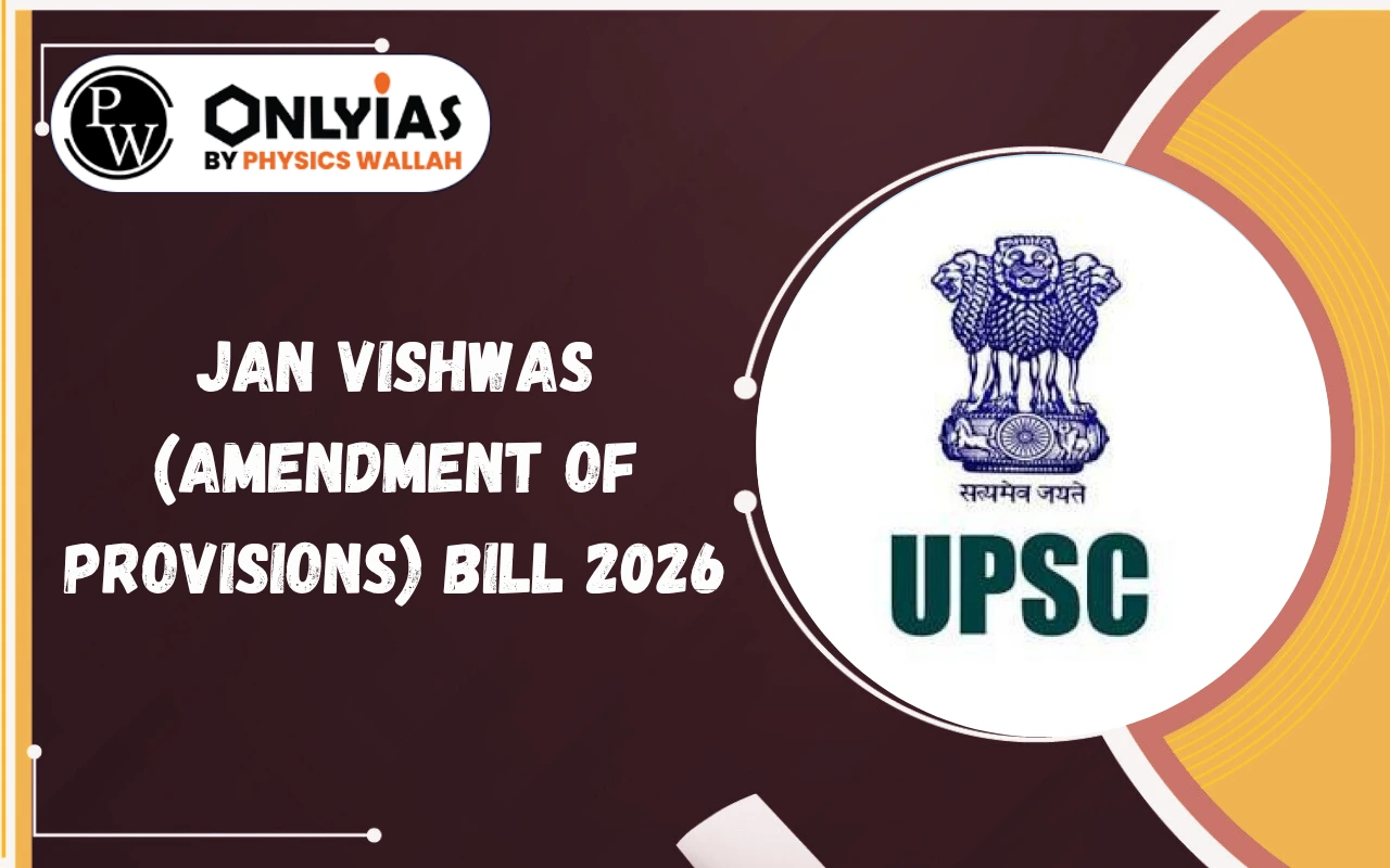 Jan Vishwas (Amendment of Provisions) Bill 2026: Key Reforms and Features
