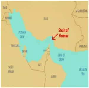 Naval Blockade Around Iranian Ports