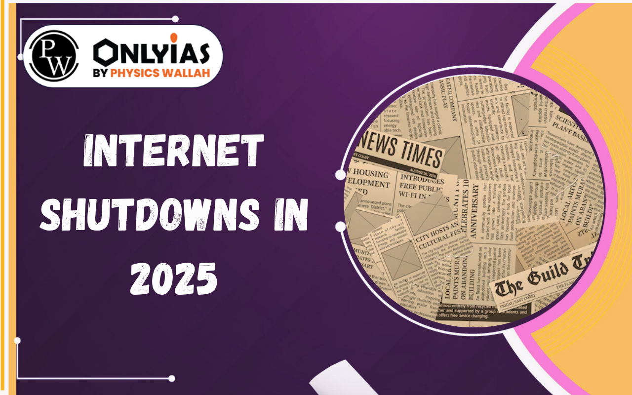 Internet Shutdowns in 2025: India’s Role, Global Trends & Legal Framework