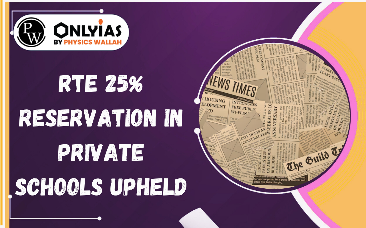 RTE 25% Reservation in Private Schools Upheld: Supreme Court in Lucknow Public School Case
