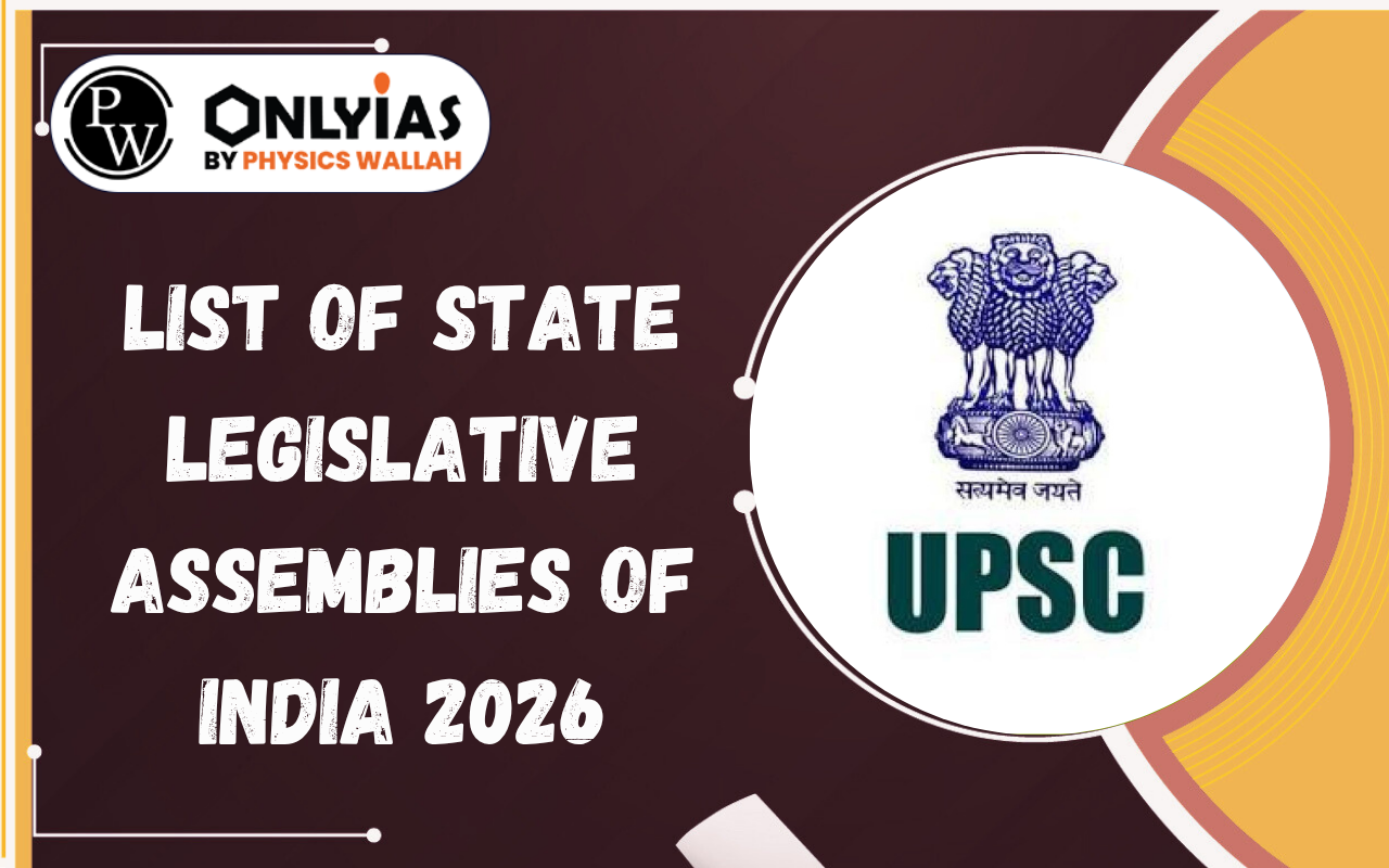 List of State Legislative Assemblies of India 2026