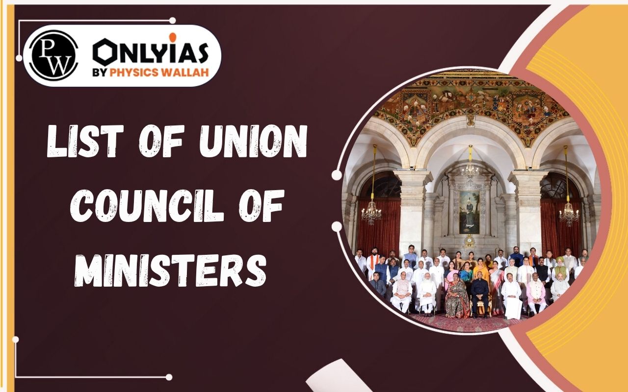 List of Union Council of Ministers 2026: Cabinet Ministers, MoS & Portfolios