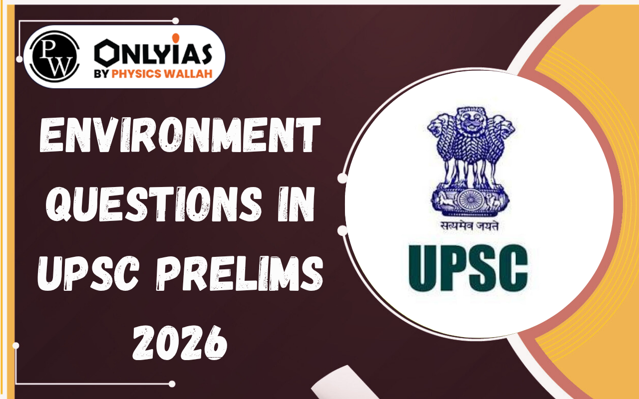 Environment Questions in UPSC Prelims 2026: Difficulty Level, Topic-Wise Analysis