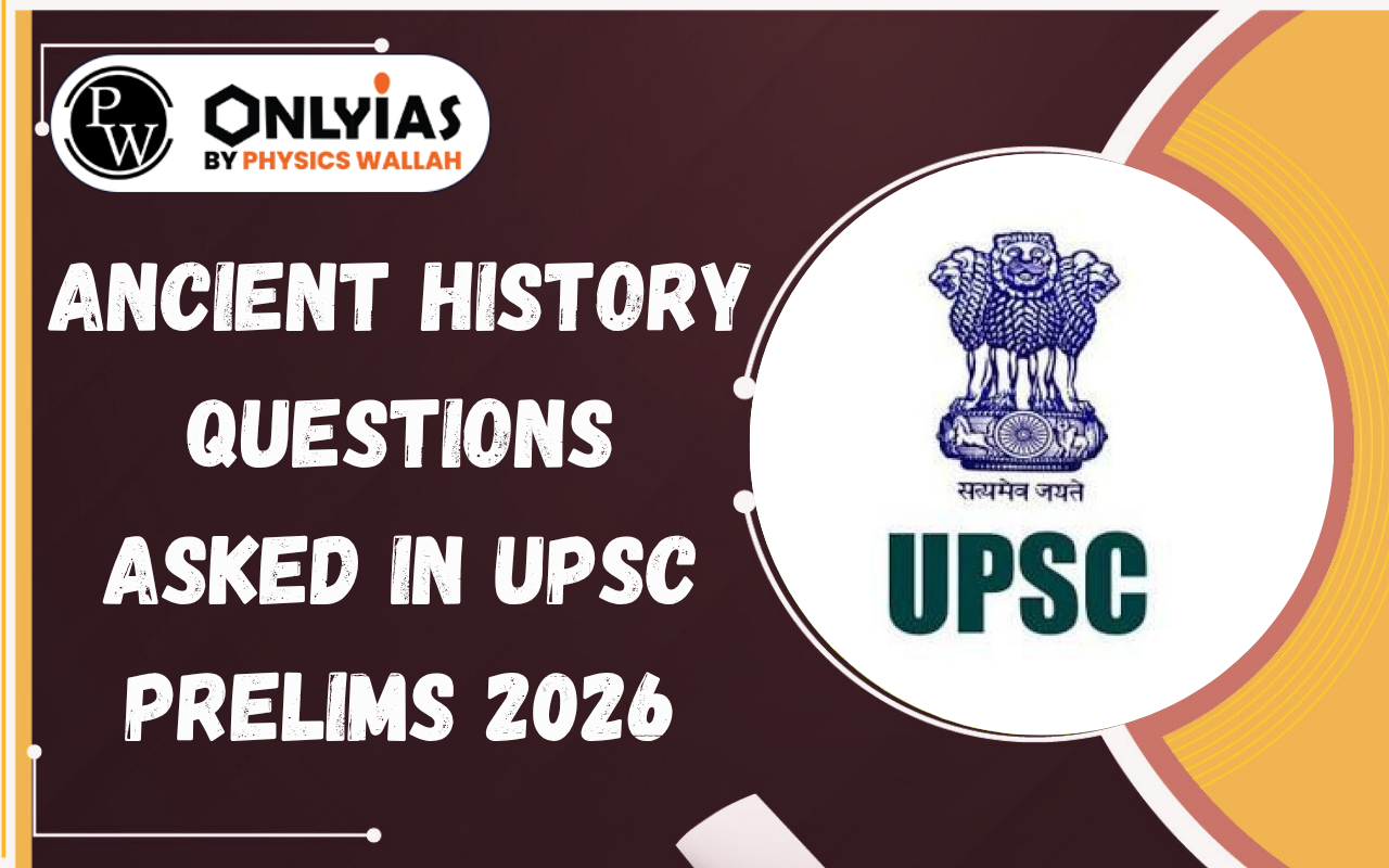 Ancient History Questions Asked in UPSC Prelims 2026: Detailed Analysis, Weightage & Important Topics