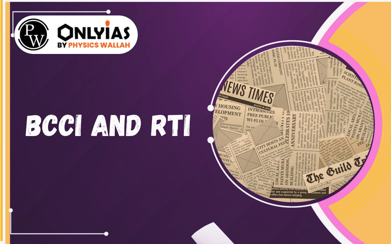 BCCI and RTI: Is BCCI a Public Authority Under the RTI Act?