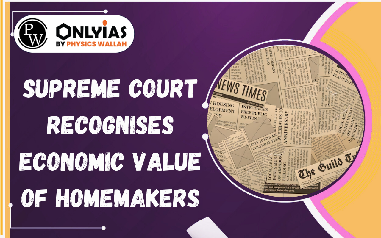Supreme Court Recognises Economic Value of Homemakers: Landmark Judgment on Compensation & Gender Equality