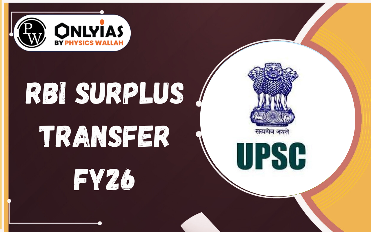 RBI Surplus Transfer FY26: Fiscal Consolidation, Central Bank Independence and Federal Concerns