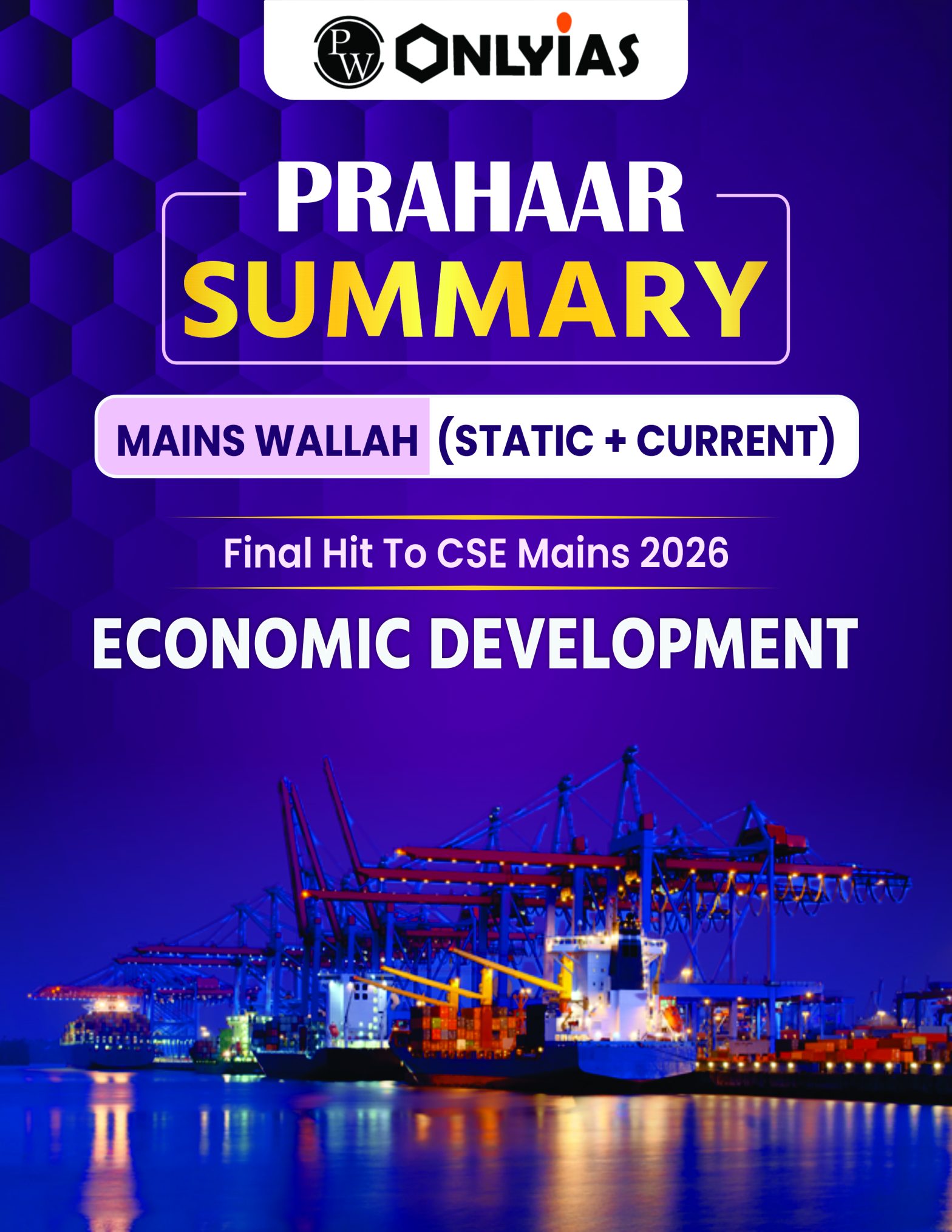 Prahaar Summary: Economy and Economic Development