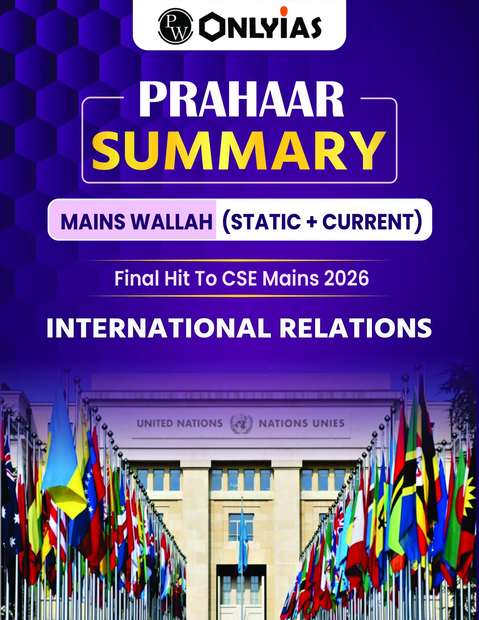 Prahaar Summary: International Relations
