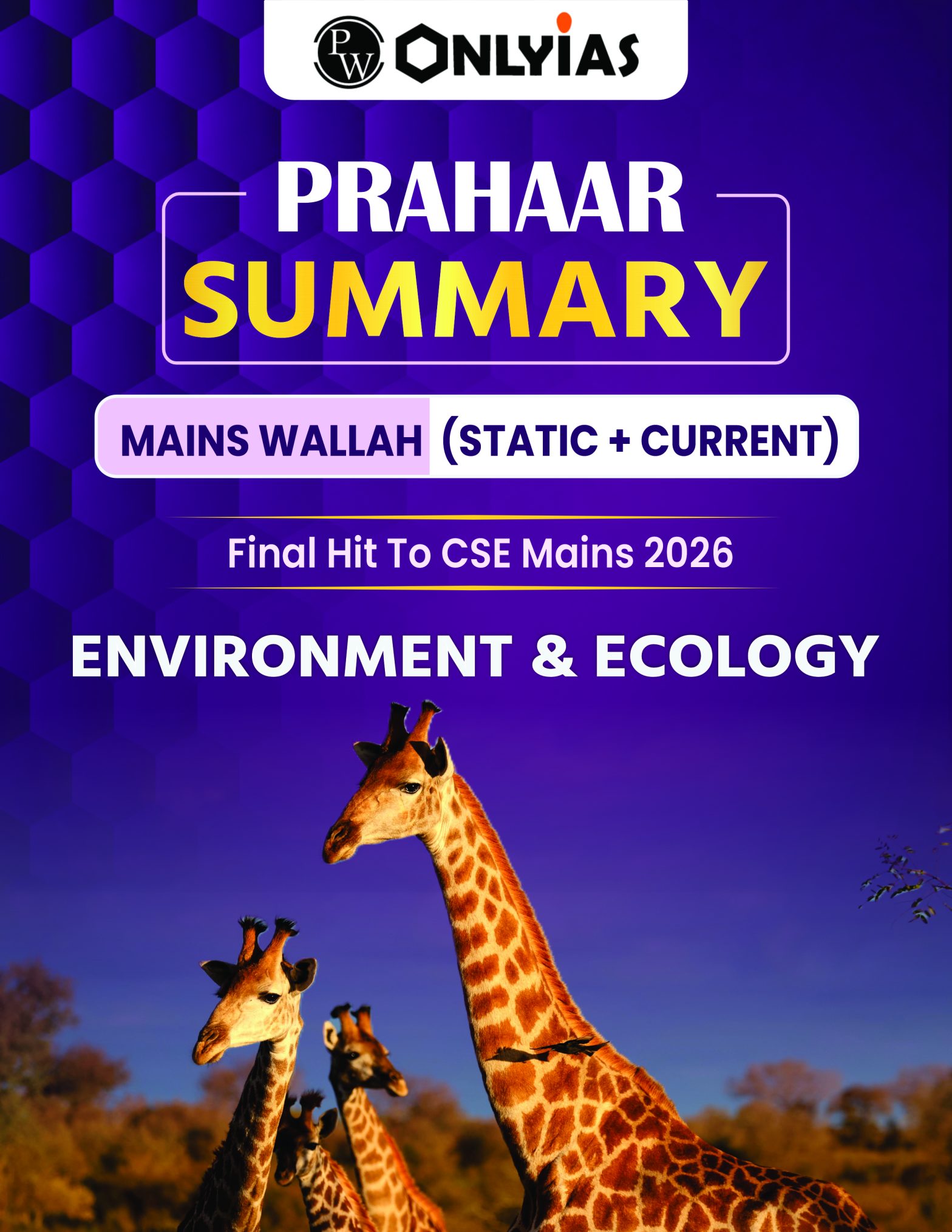 Prahaar Summary: Environment and Ecology