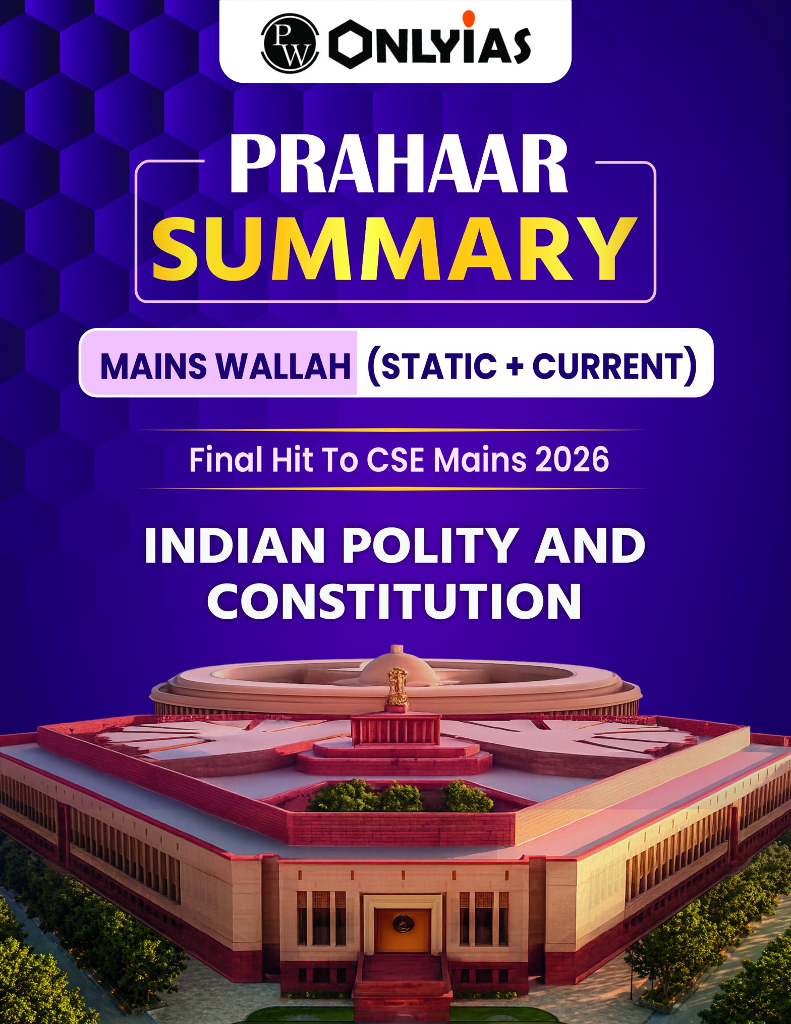 Prahaar Summary: Indian Polity & Constitution