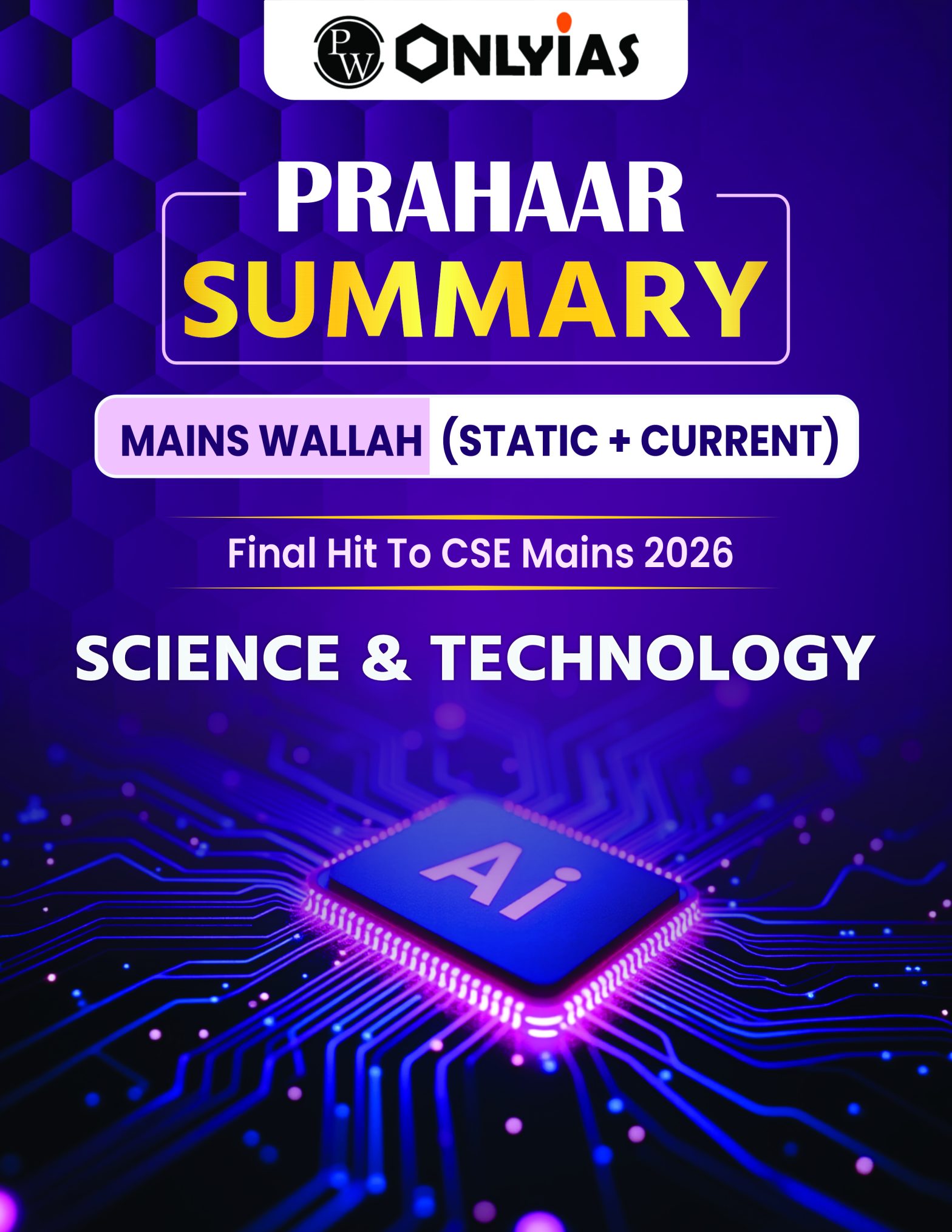 Prahaar Summary: Science & Technology