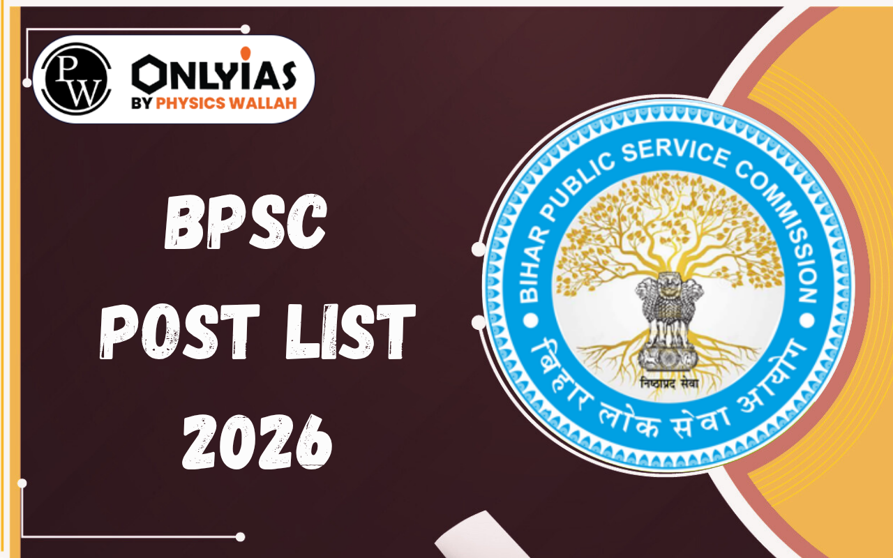 BPSC Post List 2026: Post Wise List, Salary, and Job Profile