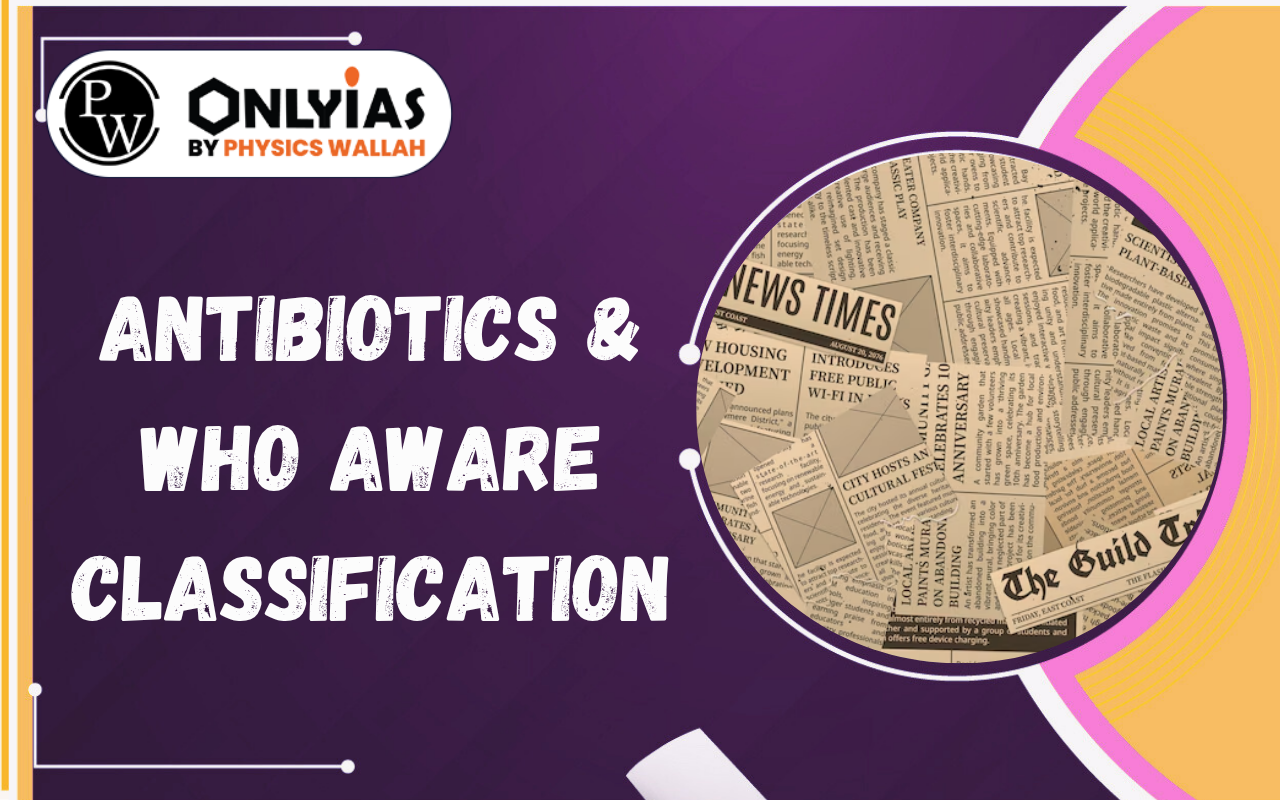 Antibiotics & WHO AWaRe Classification: India’s AMR Challenge