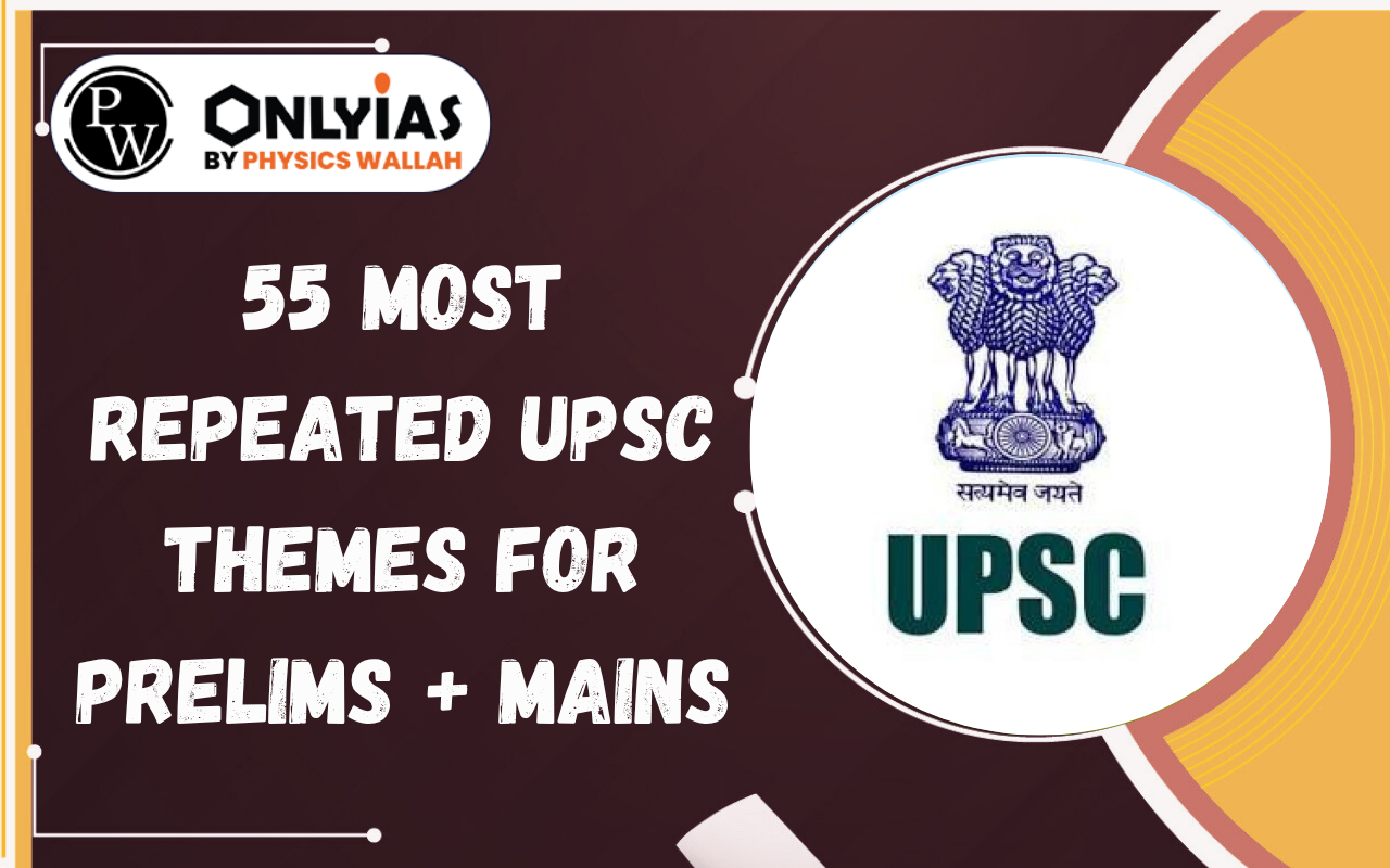 55 Most Repeated UPSC Themes For Prelims + Mains