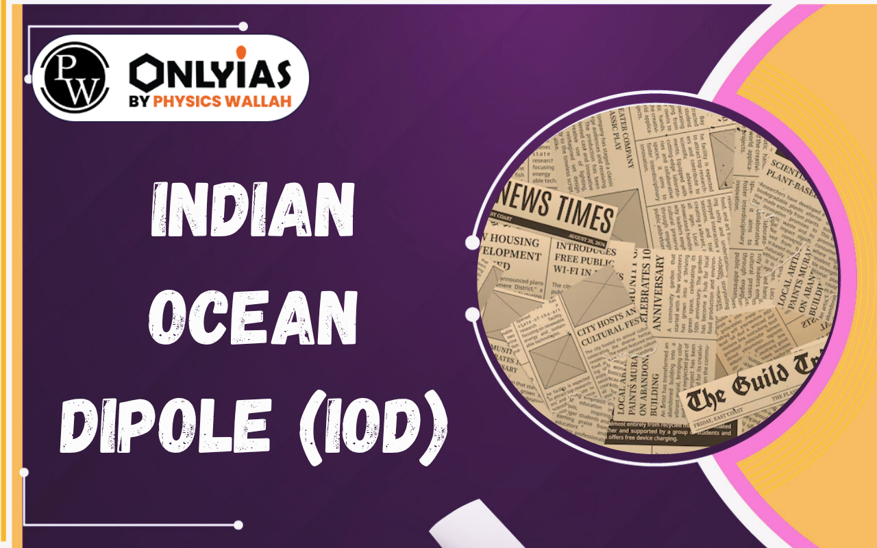 Indian Ocean Dipole (IOD): Impact on India’s Monsoon and El Niño