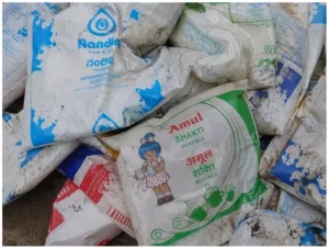 Waste Milk Packets