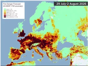 Europe's Wildfires