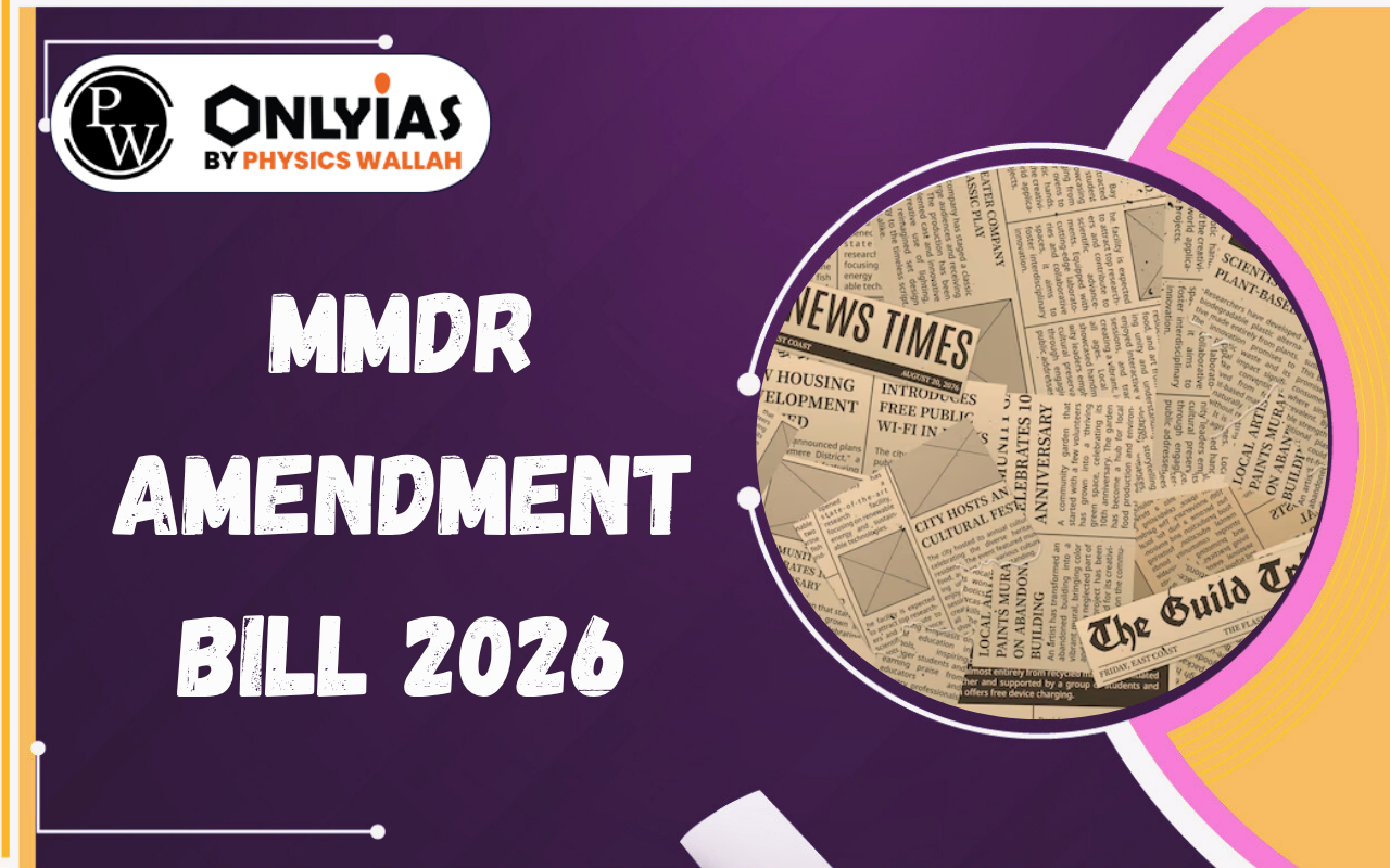 MMDR Amendment Bill 2026: Mineral Regulation, Federalism and Mining