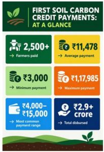 India’s First Soil Carbon Payments