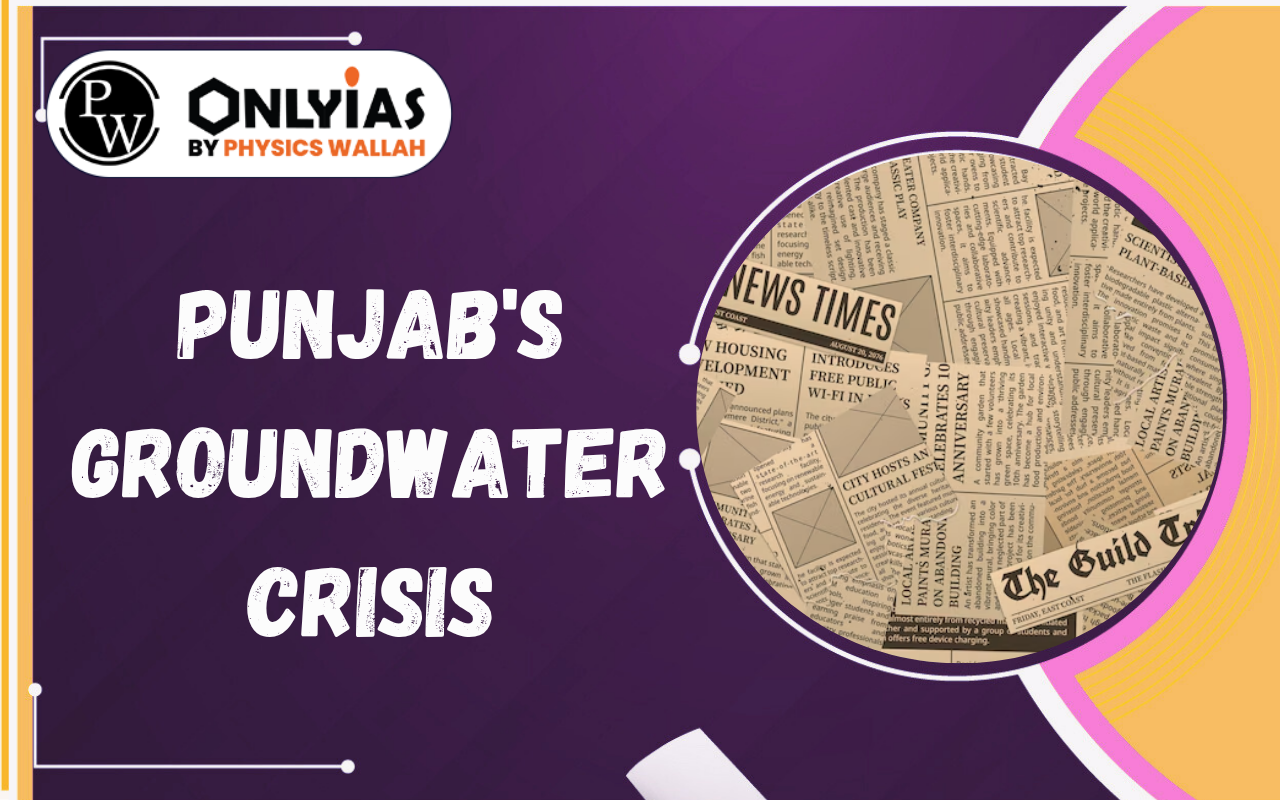 Punjab’s Groundwater Crisis: Crop Diversification and Sustainable Agriculture