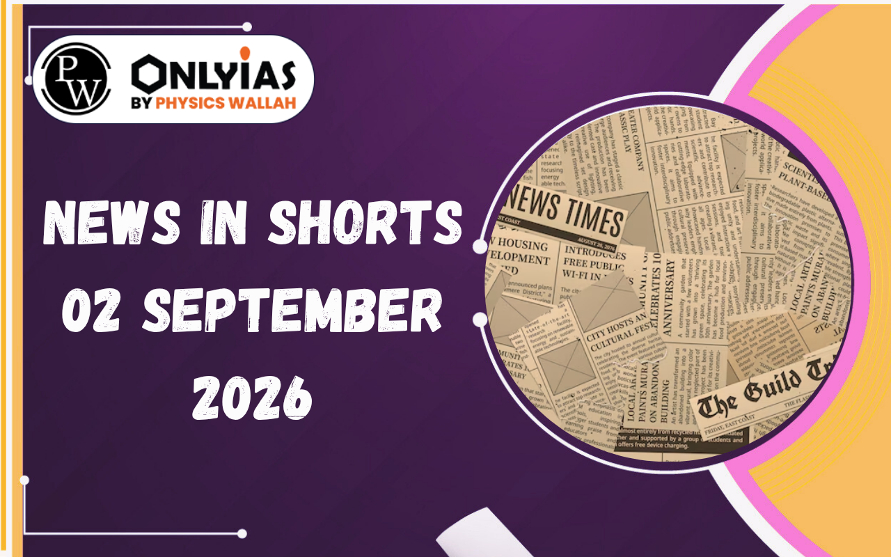 News In Shorts 02 September 2026: Distinguished Jurist, Article 142, Totaliser & More